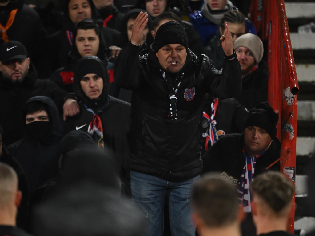 Ce au scandat fanii FCSB-ului la Voluntari, înaintea derby-ului cu Rapid
