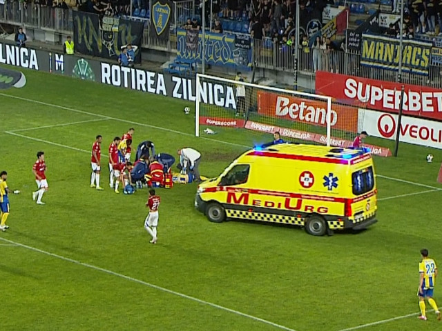 Incident grav la meciul Petrolul - Oțelul