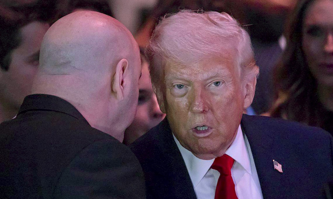 FL: Trump attends UFC event with Dana White