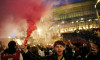Arsenal fans at the Emirates