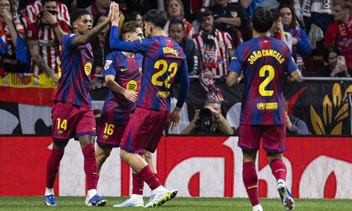Atletico de Madrid vs. FC Barcelona, on the 30th matchday of the 2025 26 Spanish First Division