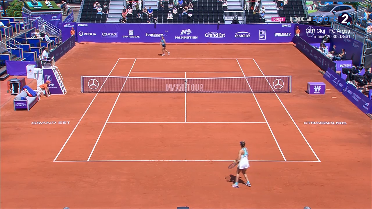 Jaqueline Cristian - Daria Kasatkina ACUM, Digi Sport 2 | Luptă pentru semifinale la WTA Strasbourg