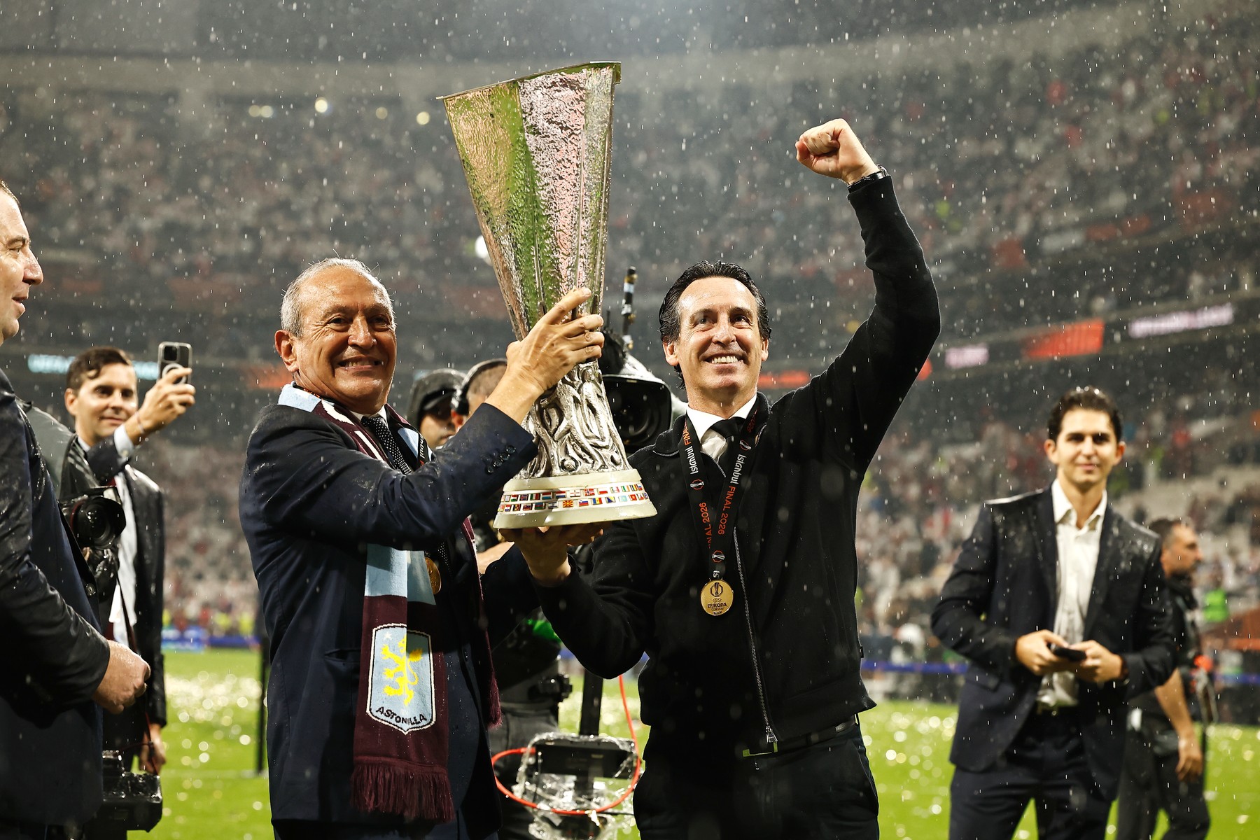 Reacția lui Unai Emery, după ce a câștigat UEL pentru a cincea oară și a intrat în istorie