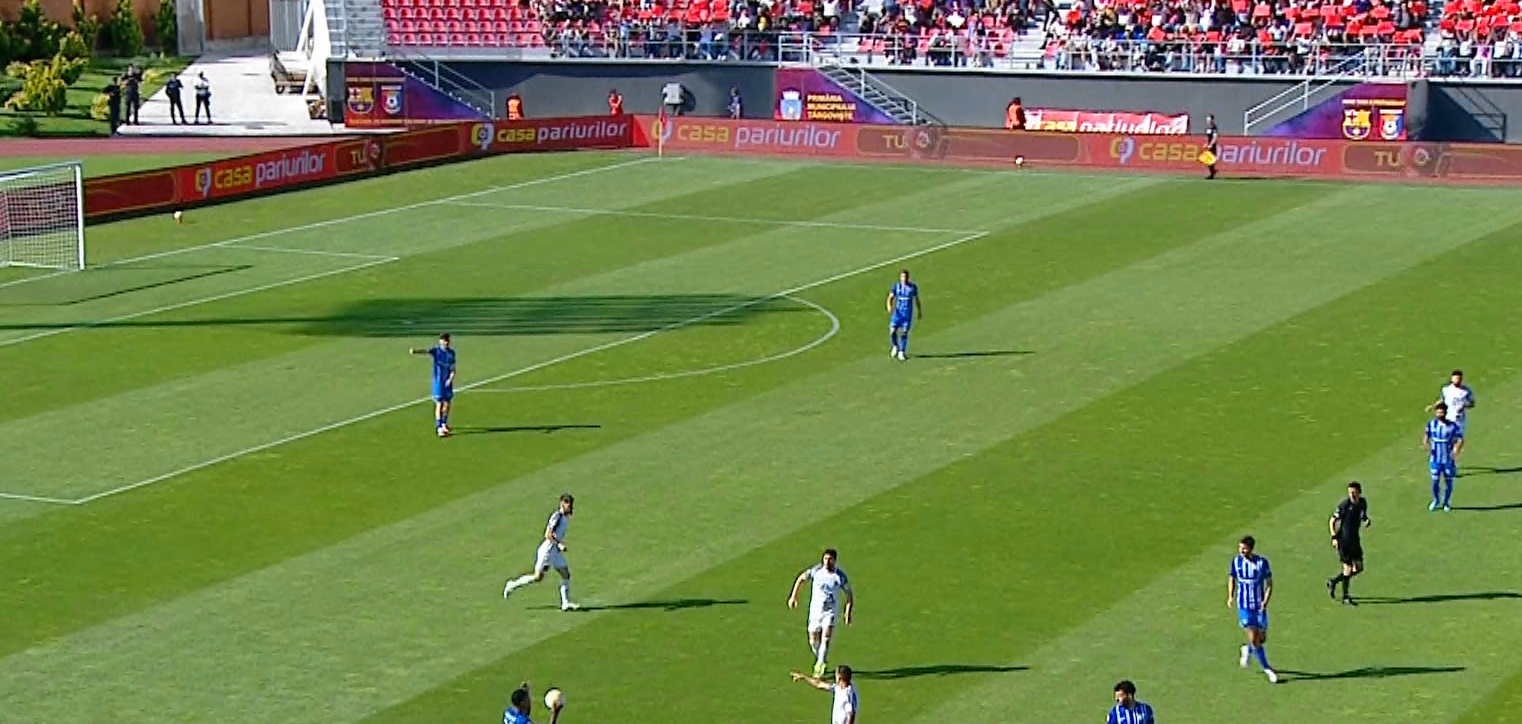 Imagine Stire Chindia - Farul 1-0, ACUM, Digi Sport 1. GOOL! Gazdele au deschis scorul, după o mare gafă | 2review.ro
