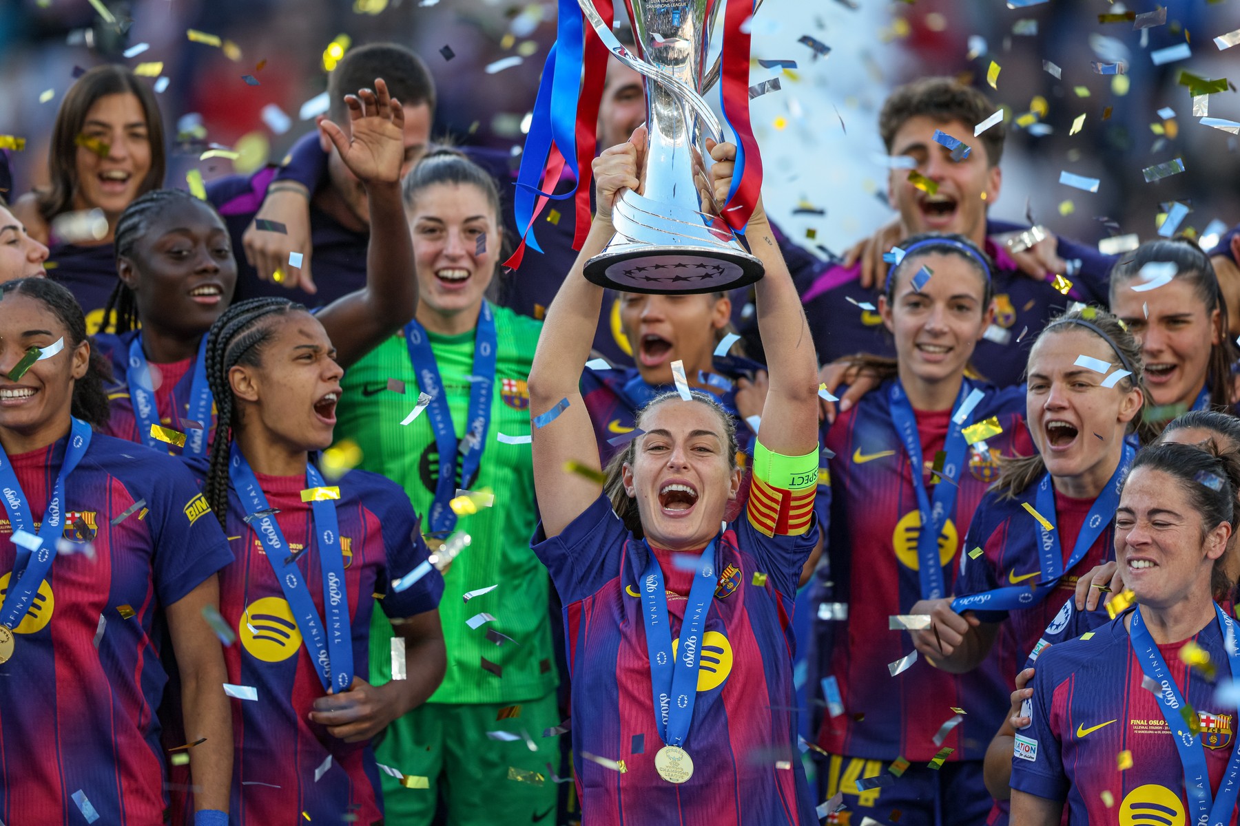 Imagine Stire Barcelona a câștigat Liga Campionilor la fotbal feminin! Demonstrație de forță în finala cu Lyon | 2review.ro