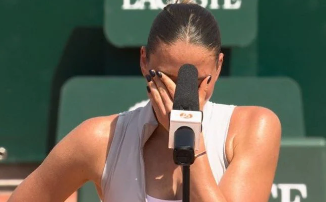 Imagine Stire Marta Kostyuk a plâns pe teren la Roland Garros: ”O rachetă a căzut aproape de casa părinţilor mei!” | 2review.ro