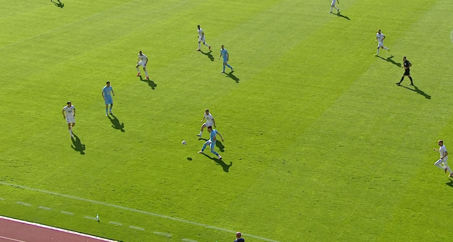 Imagine Stire Hermannstadt - Voluntari 1-0, ACUM, pe Digi Sport 1. GOOOL! Neguț a deschis scorul la Sibiu! | 2review.ro