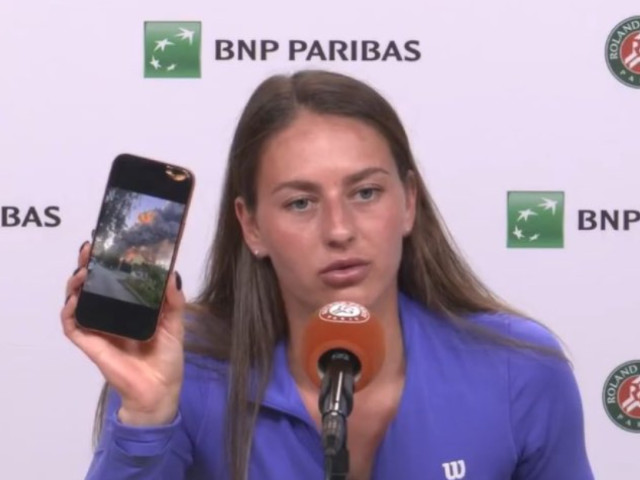 Marta Kostyuk plânge la Roland Garros, atacuri în Ucraina