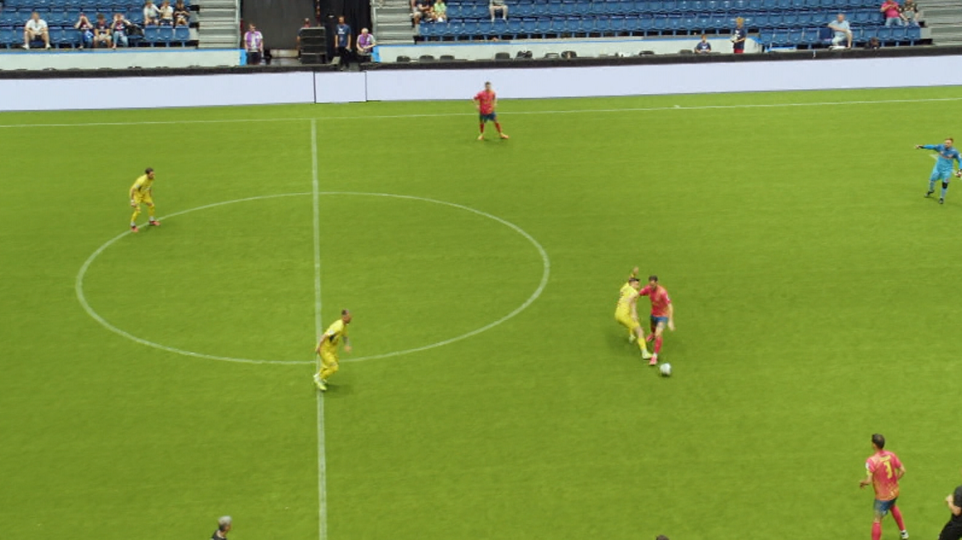 Romania - Spania 1-0, ACUM, pe Digi Sport 1. GOOOL! Zaluschi a deschis scorul pentru ”Tricolori”!