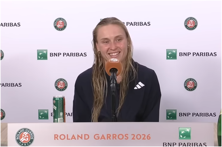 Imagine Stire A produs o surpriză uriașă la Roland Garros și a surprins pe toată lumea la conferința de presă | 2review.ro