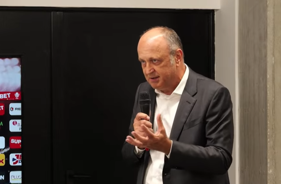 Imagine Stire Dan Șucu a amintit de Genoa la prezentarea lui Daniel Pancu la Rapid: ”Sunt bogat” | 2review.ro