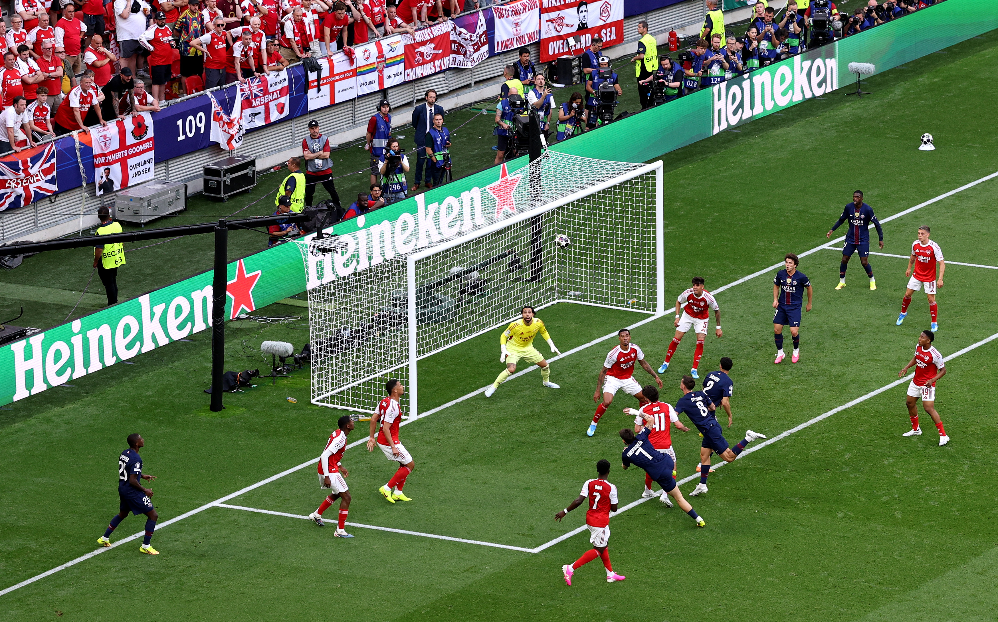 PSG - Arsenal 0-1, ACUM, Digi Sport 1 și Digi 4K. GOOL! Kai Havertz a deschis scorul în minutul 6
