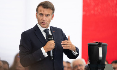Emmanuel Macron At Vorwerk Factory - Donnemain-Saint-Mames, France - 29 May 2026