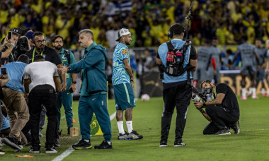 match between the national teams of Brazil and Panama at the Maracana stadium in Rio de Janeiro.