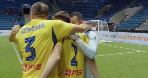Imagine Stire Scor de ”maidan”! România a zdrobit-o pe Austria și s-a calificat în sferrturile Campionatului European de Minifotbal | 2review.ro