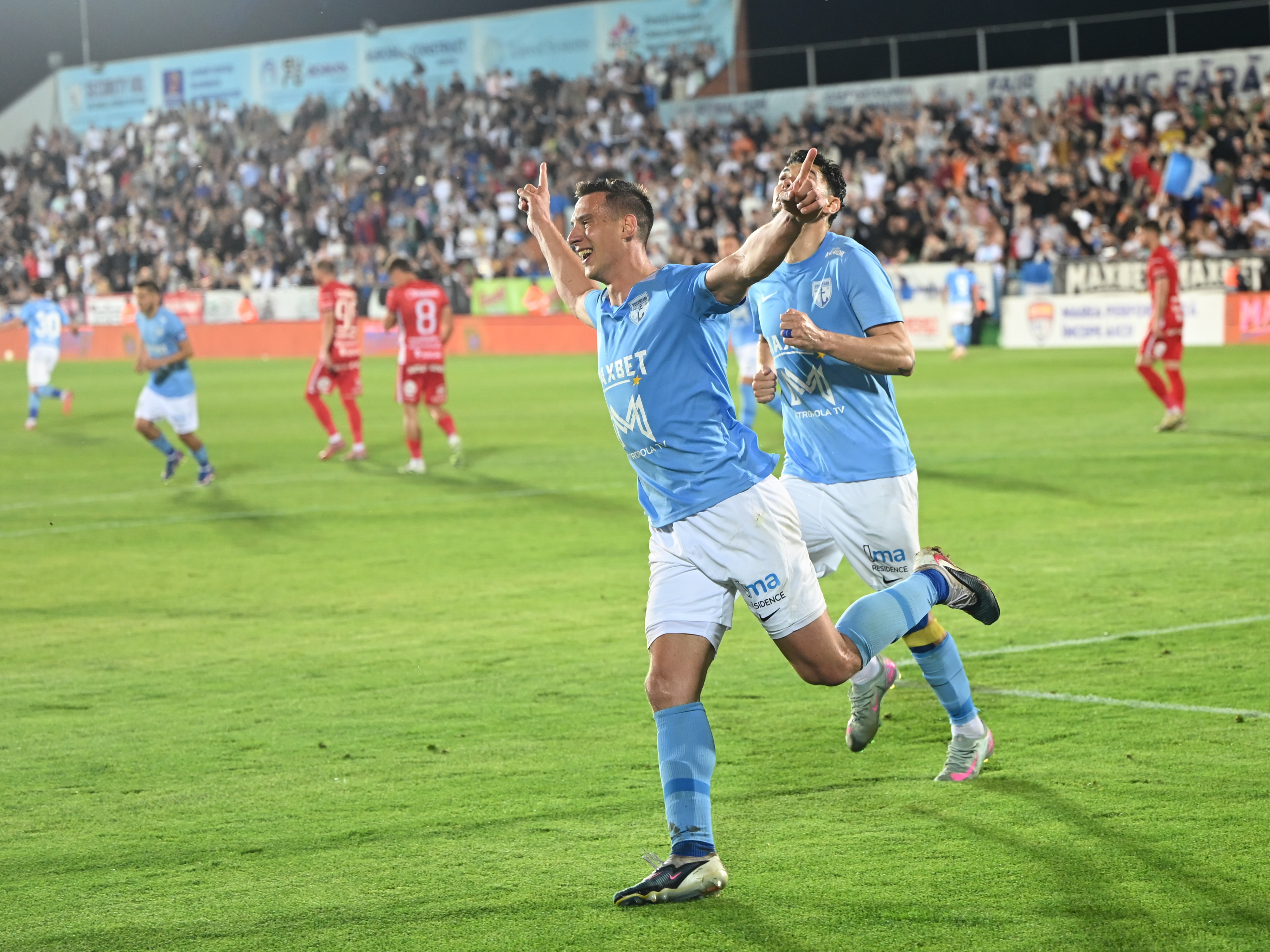 Imagine Stire Hermannstadt a retrogradat! FC Voluntari revine în Superliga: ilfovenii au câștigat cu 3-0 și au întors scorul din tur | 2review.ro
