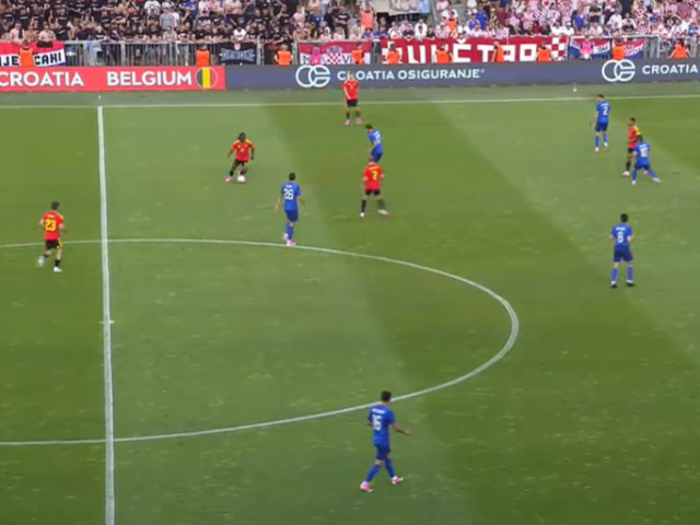 Live Video & Score: Croația - Belgia 0-1, DGS 2