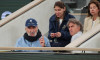 Ion Tiriac und GĂ©rard Tsobanian sitzen in der VIP Loge beim Herren Einzel, Men's SinglesTennis - French Open 2026 - Paris - Grand Slam / ATP / WTA / ITF - Roland Garros - France - 2026