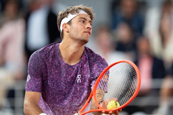 PARIS, FRANCE - JUNE 3: Flavio Cobolli of Italy during Day Eleven of the 2026 French Open at Roland Garros on June 3, 2026 in Paris, France. (Photo by Marleen Fouchier/BSR Agency)