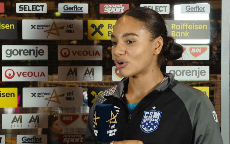 Reacția lui Elizabeth Omoregie, după Metz - CSM București 32-27: "Am fost ghinioniste"