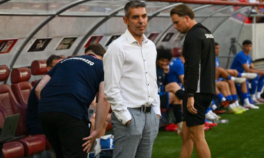 IPA84518933 - Head coachj Nuno Campos (ZTE F.C.) during the Hungarian Cup final match between Ferencvarosi TC vs ZTE F.C., 9th May 2026 at the Puskas Arena, Budapest, Hungary
