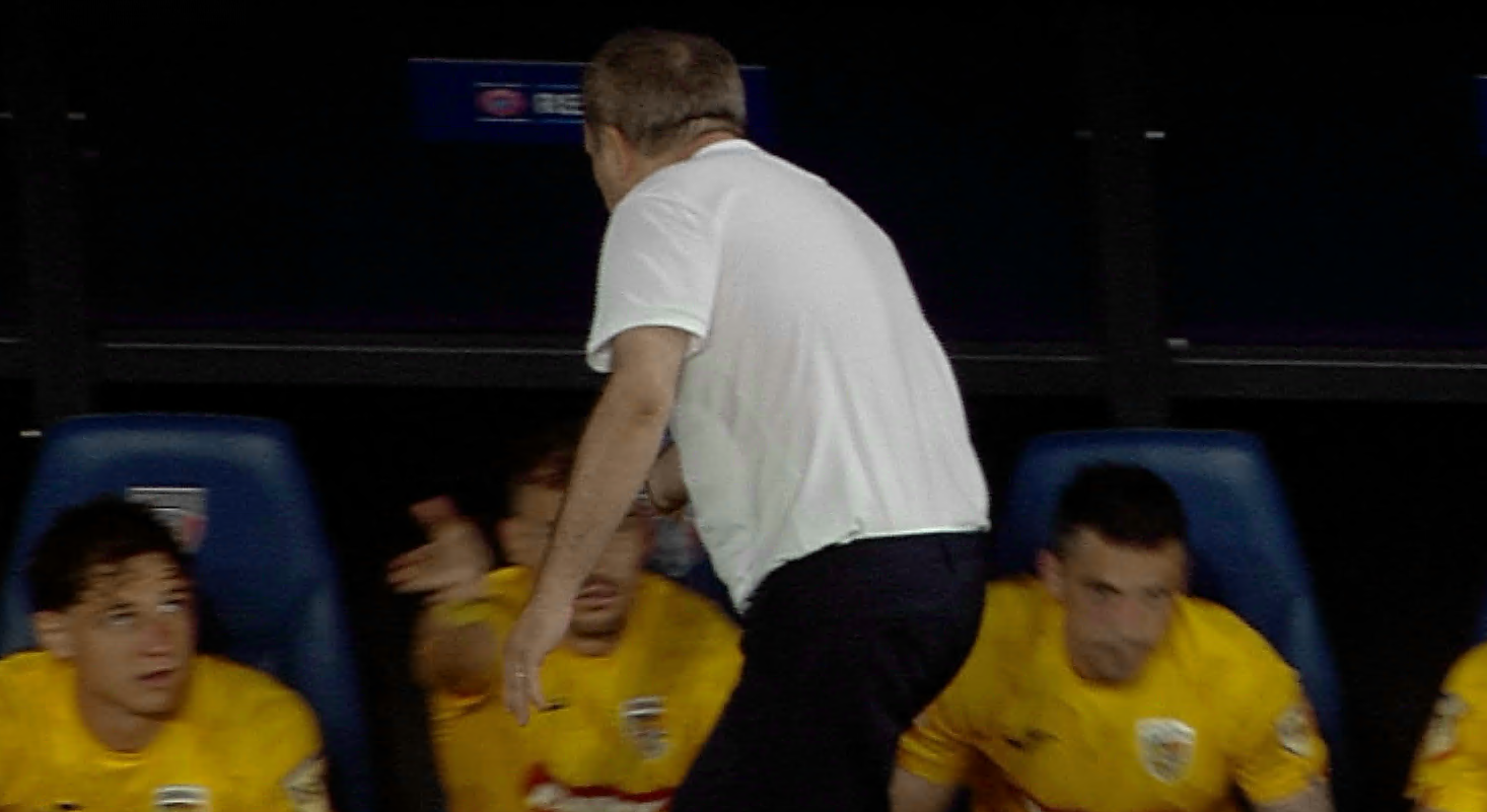 Camerele au surprins tot! Ce a făcut Gică Hagi, chiar înainte să se termine România - Țara Galilor 2-1