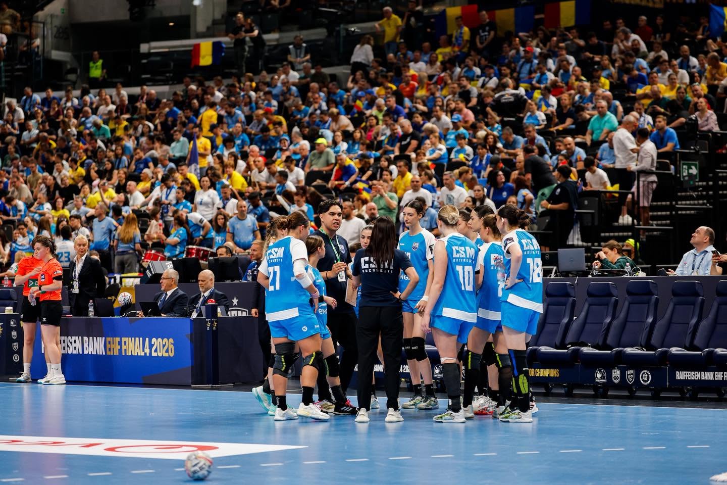 DRAMATIC! CSM București a pierdut finala Champions League la U17! Junioarele au luptat eroic, dar au cedat în prelungiri