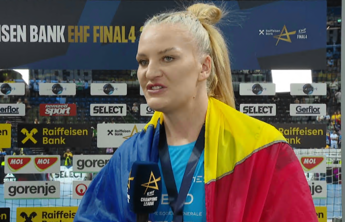 Crina Pintea a avut un mesaj clar, după ce CSM București a câștigat bronzul în Champions League