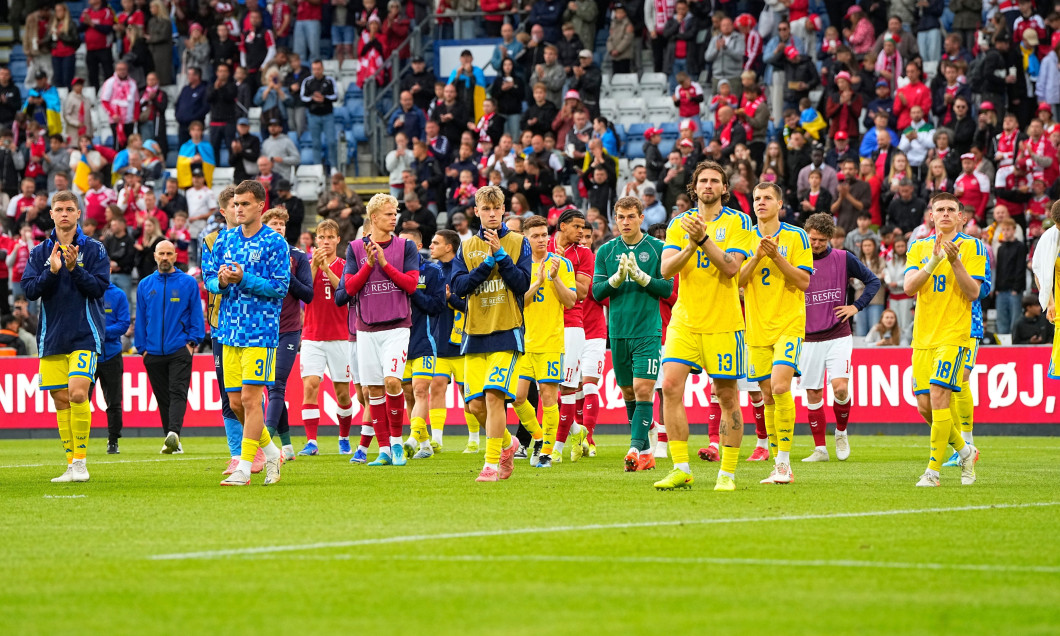 Denmark Ukraine Soccer
