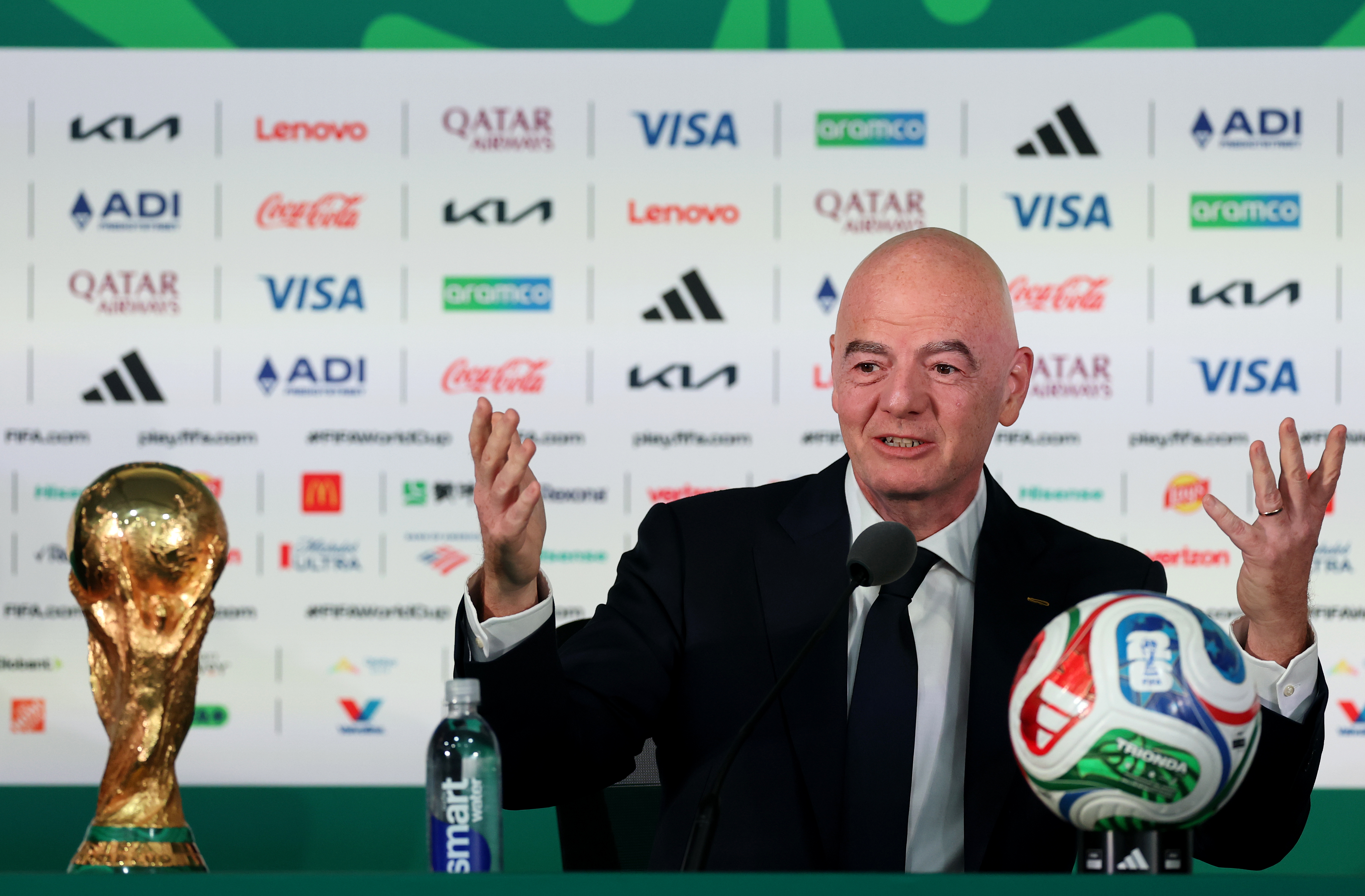 Infantino a reacționat, după ce SUA a interzis un arbitru la Cupa Mondială: ”Să ne relaxăm, să ne relaxăm”