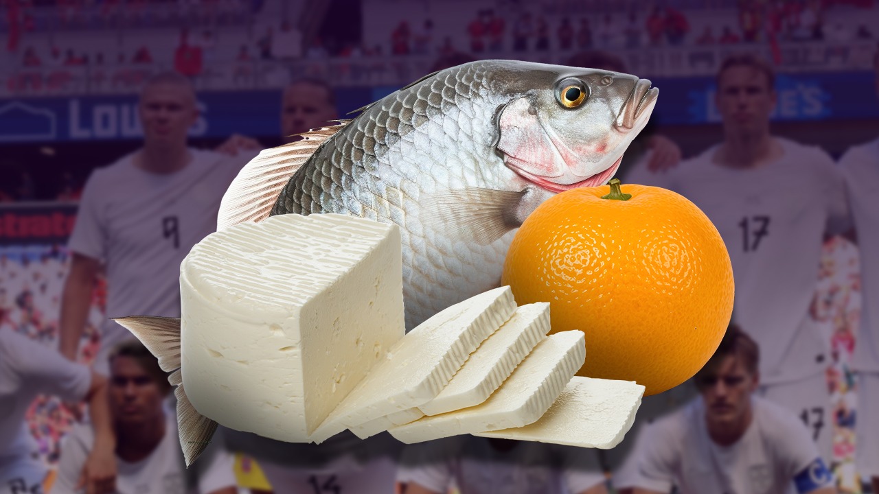Neverosimil! O națională s-a deplasat la Mondial cu 300 kg de pește, 116 kg de brânză și 6.000 de portocale