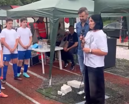 S-a făcut liniște pe teren! Discursul mamei lui Cristi Chivu