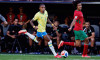 FIFA World Cup 2026 game between national teams of Brazil and Morocco