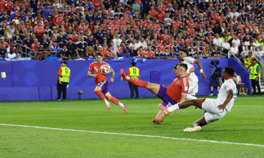 BOSTON, USA - 13th June 2026: Lawrence Shankland of Scotland is unable to get on the end of a cross during the FIFA World Cup 2026 Group C match between Haiti and Scotland at Boston Stadium (Credit: Craig Mercer/ Alamy Live News)