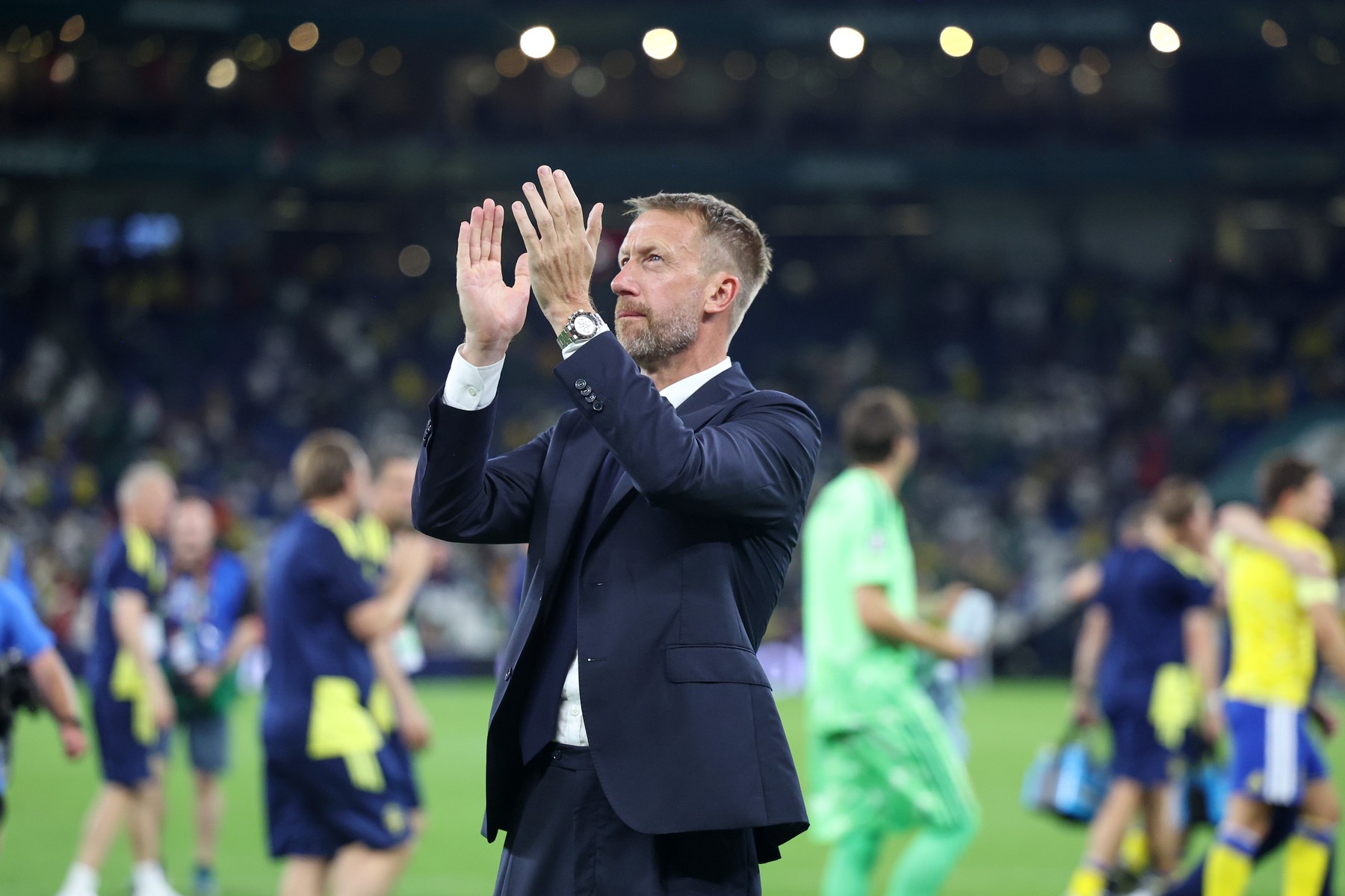 Cum i-a numit Graham Potter pe Isak și Gyokeres, după 5-1 cu Tunisia