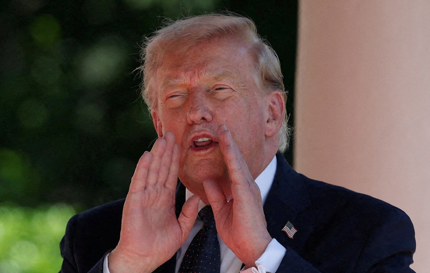 Reacția lui Donald Trump, după scenele ”horror” de la evenimentul de la Casa Albă: ”Incredibil!”