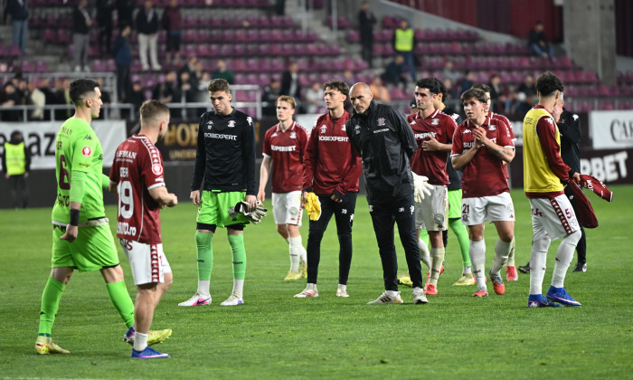 FOTBAL:RAPID BUCURESTI-CFR CLUJ, PLAY OFF SUPERLIGA SUPERBET (4.05.2026)