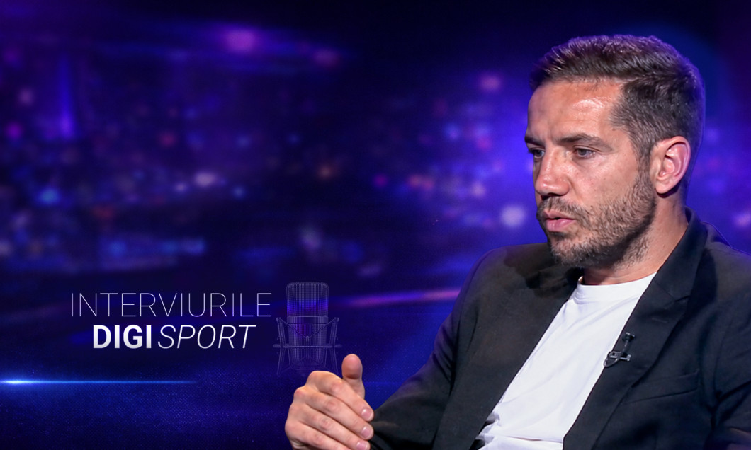 Alexandru Chipciu during his interview at Digi Sport 1 / Photo: digisport.ro