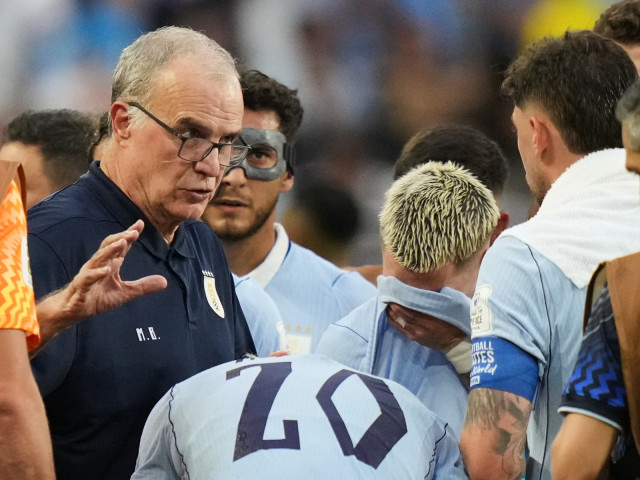 Marcelo Bielsa, furios după ce Uruguay a fost la un pas să piardă meciul cu Arabia Saudită: ”Nu a fost deloc bine”