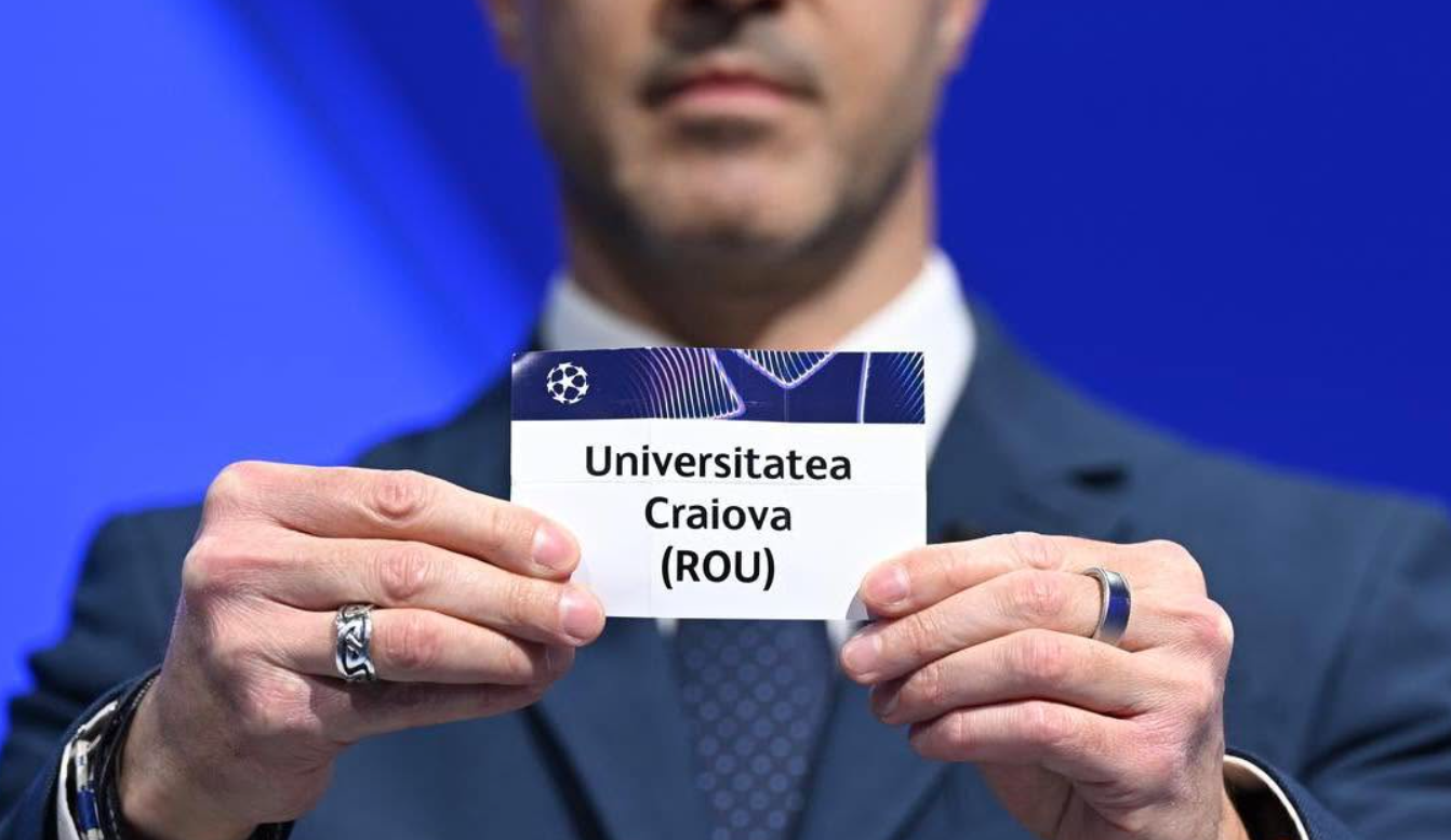 Universitatea Craiova a scris doar 4 cuvinte, după ce a aflat că va juca cu Vitebsk în Liga Campionilor