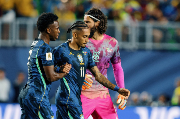 FILADéLFIA, PN - 19.06.2026: BRAZIL VS. HAITI - Raphinha of Brazil is injured during the match between Brazil and Haiti in the second round of the group stage of the 2026 World Cup, held at Lincoln Financial Field in Philadelphia, United States. (Photo: M