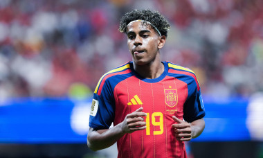 Atlanta, United States. 21st June, 2026. Lamine Yamal of Spain gestures during a FIFA Men's World Cup 2026 Group Stage football match between Spain and Saudi Arabia at Atlanta Stadium, in Atlanta on June 21th 2026 (Photo by Alexandra Fechete/SPP) Credit: