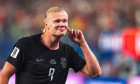 IPA85962185 - Erling Haaland of Norway reaction after scoring a goal during the FIFA World Cup 2026, Group I football match between Norway and Senegal on 23 June 2026 at MetLife Stadium in East Rutherford, New York, New Jersey, United States