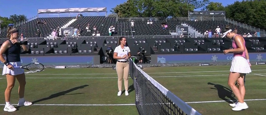 Karolina Muchova - Irina Begu ACUM, DGS 2 / Gabriela Ruse - Anna Kalinskaya 7-5, 6-2, turul doi la Homburg