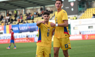 FOTBAL:ROMANIA U20-CEHIA U20, ELITE LEAGUE U20 (10.10.2025)