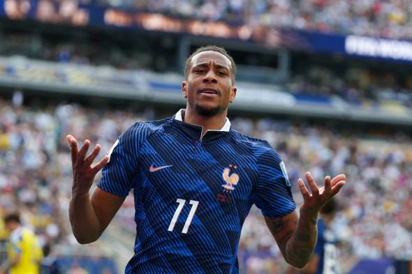 EAST RUTHERFORD, NEW JERSEY - JUNE 30: Michael Olise of France in action during the FIFA World Cup, WM, Weltmeisterschaf