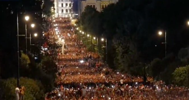 Nebunie la Oslo! Zeci de mii de oameni au ieșit pe străzi, după ce Norvegia a eliminat-o pe Brazilia