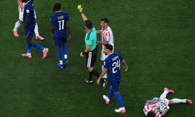 Paraguay France WCup Soccer
