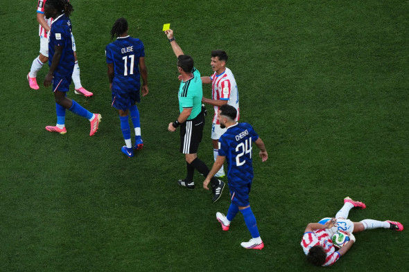 Paraguay France WCup Soccer