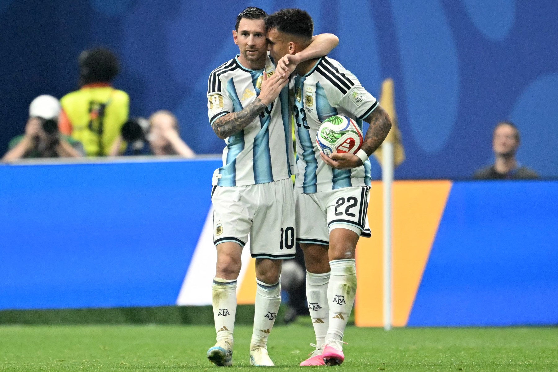 După ”nebunia” cu Egipt, Lautaro Martinez a spus ce i-a transmis lui Leo Messi: ”Nu mai văzusem de mult timp”